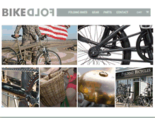 Tablet Screenshot of bikefold.com